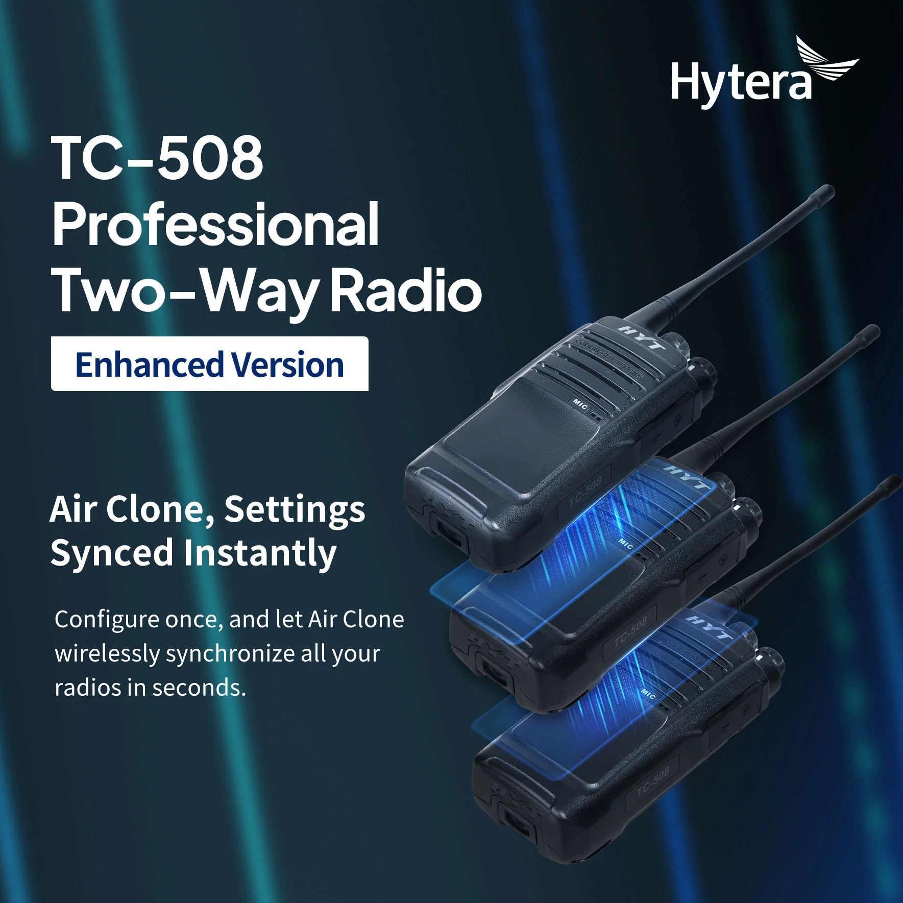 Hytera TC-508 Enhanced detail view